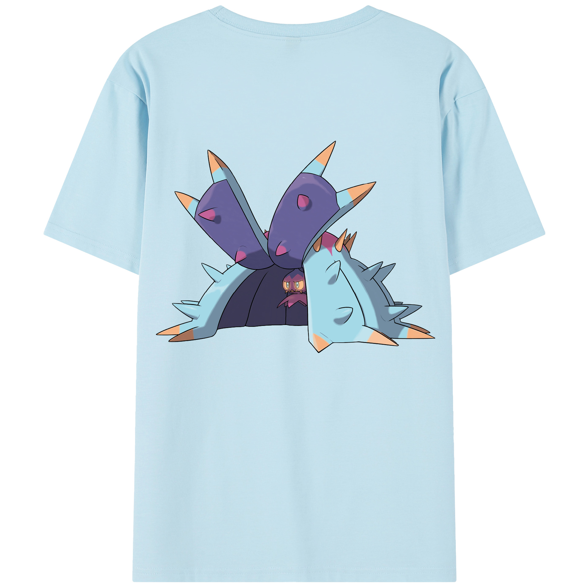 （画像用） ポケットモンスター Pokémon 綿100％半袖Tシャツ（背面プリント）